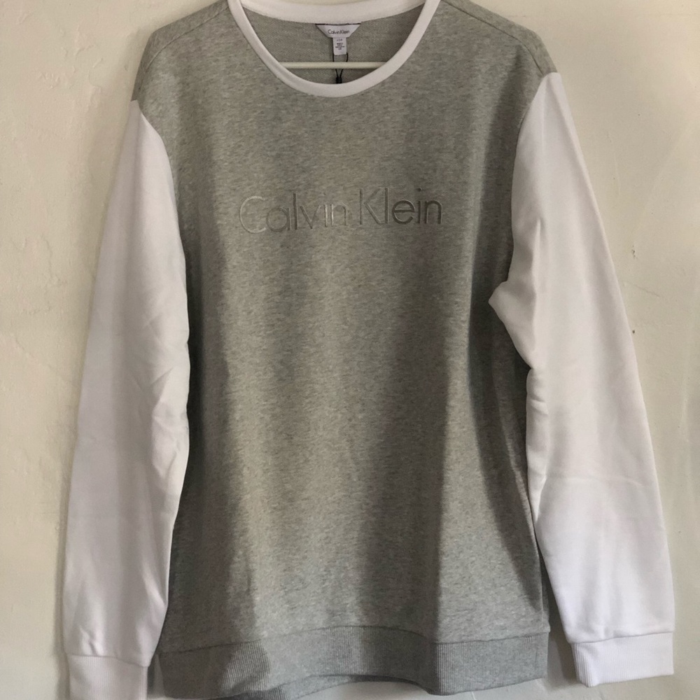 Calvin Klein Color Blocked Logo Sweatshirt